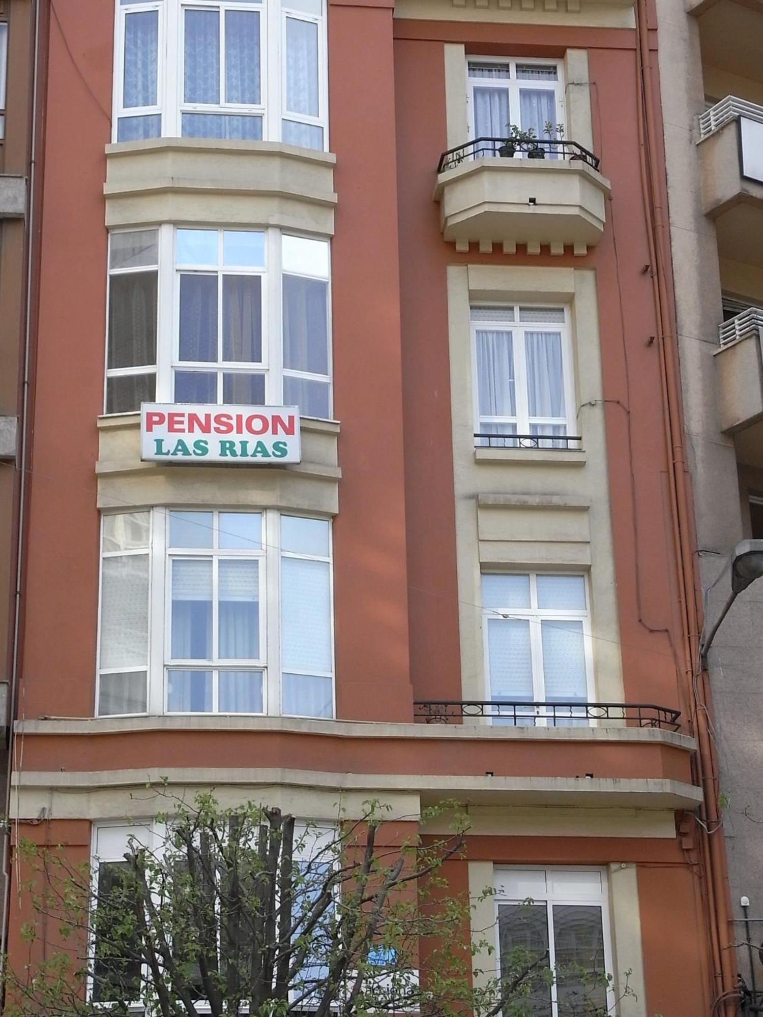 Pensión Las Rías Corunha Exterior foto